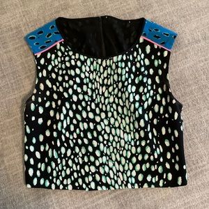 silk crop top